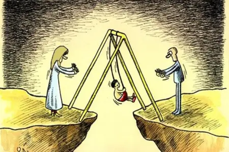 طلاق  و آسیب های طلاق بر کودکان