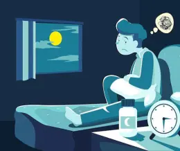 بی‌خوابی و افسردگی