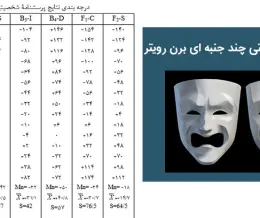پرسشنامه روانشناسی شخصیت برن رویتر